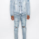 Diamond Denim Jacket