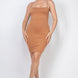 Rhinestones Double-layer Cami Dress