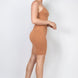Rhinestones Double-layer Cami Dress