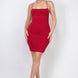 Rhinestones Double-layer Cami Dress