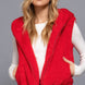Hoodie Faux Fur Vest