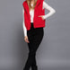 Hoodie Faux Fur Vest