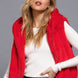 Hoodie Faux Fur Vest