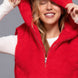 Hoodie Faux Fur Vest