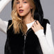 Hoodie Faux Fur Vest