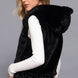Hoodie Faux Fur Vest