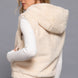 Hoodie Faux Fur Vest