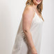 V-neck slip dress with adjustable straps