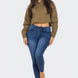 Bling Denim Button Down Shirt