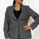 Single-breasted Herringbone Notch Jacket
