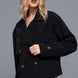 Double Breasted Short Trench Jacket