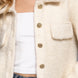 Long Slv Teddy Fleece Short Jacket
