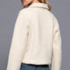 Long Slv Teddy Fleece Short Jacket