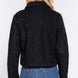Long Slv Teddy Fleece Short Jacket