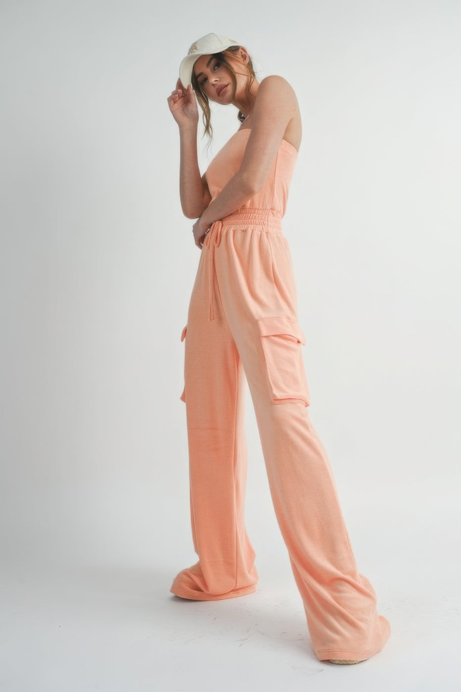Tube Top  Jumpsuit Romper