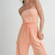 Tube Top  Jumpsuit Romper