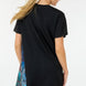 Print Handkerchief Tunic Top