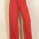 Drawstring Waist Wide Leg Minimalist Pants