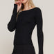 Long Sleeve Boat Neck Sweater
