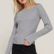 Long Sleeve Boat Neck Sweater