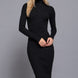 Long Sleeve High Neck Sweater Long Dress