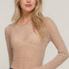 Long Sleeve Mesh w/ Rhinestone Top