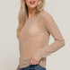 Long Sleeve Mesh w/ Rhinestone Top