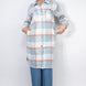 Plaid Buttoned Shacket Coat