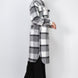 Plaid Buttoned Shacket Coat