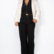 Insulated Zip-up Faux Fur Hooded Jacket