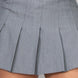 Pleated High-rise Zippered Skirt