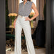 CG Buckle And Button Detail Pants