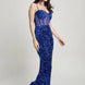 Cecily Teddy Velvet Corset Maxi Dress