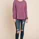 Solid Tr Spandex Long Sleeve Top
