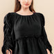 Round Neckline Babydoll Top