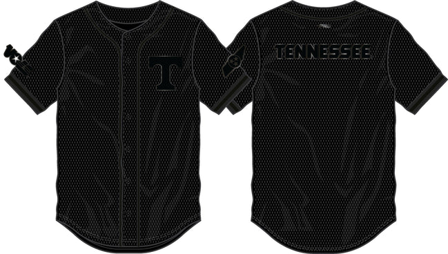 Tennessee Volunteers - NCAA University of Tennessee at Knoxville Triple Black Logo Jersey
