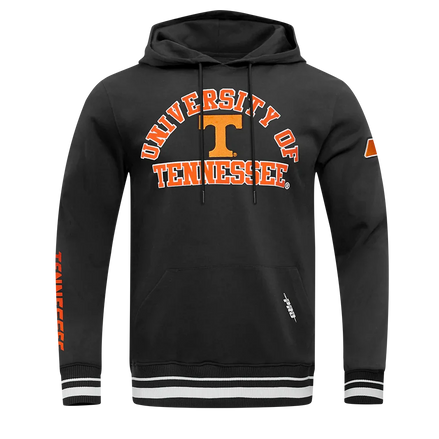 Tennessee Volunteers - NCAA University of  Tennessee Classic Stacked Logo Fleece Pullover Hoodie