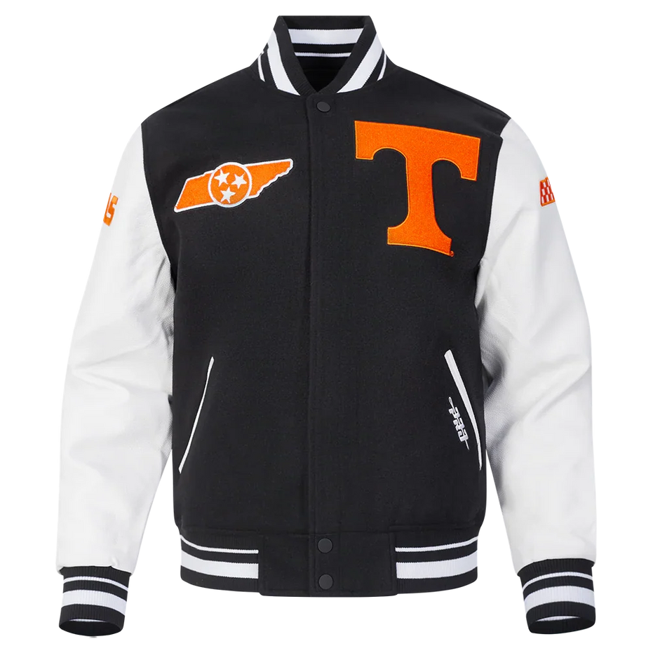 Tennessee Volunteers - NCAA University of Tennessee Classic Men's Rib Wool Varsity Jacket