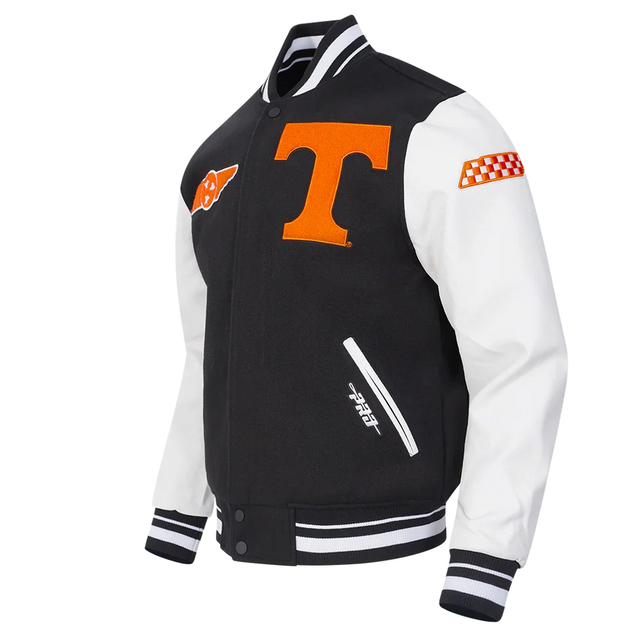 Tennessee Volunteers - NCAA University of Tennessee Classic Men's Rib Wool Varsity Jacket