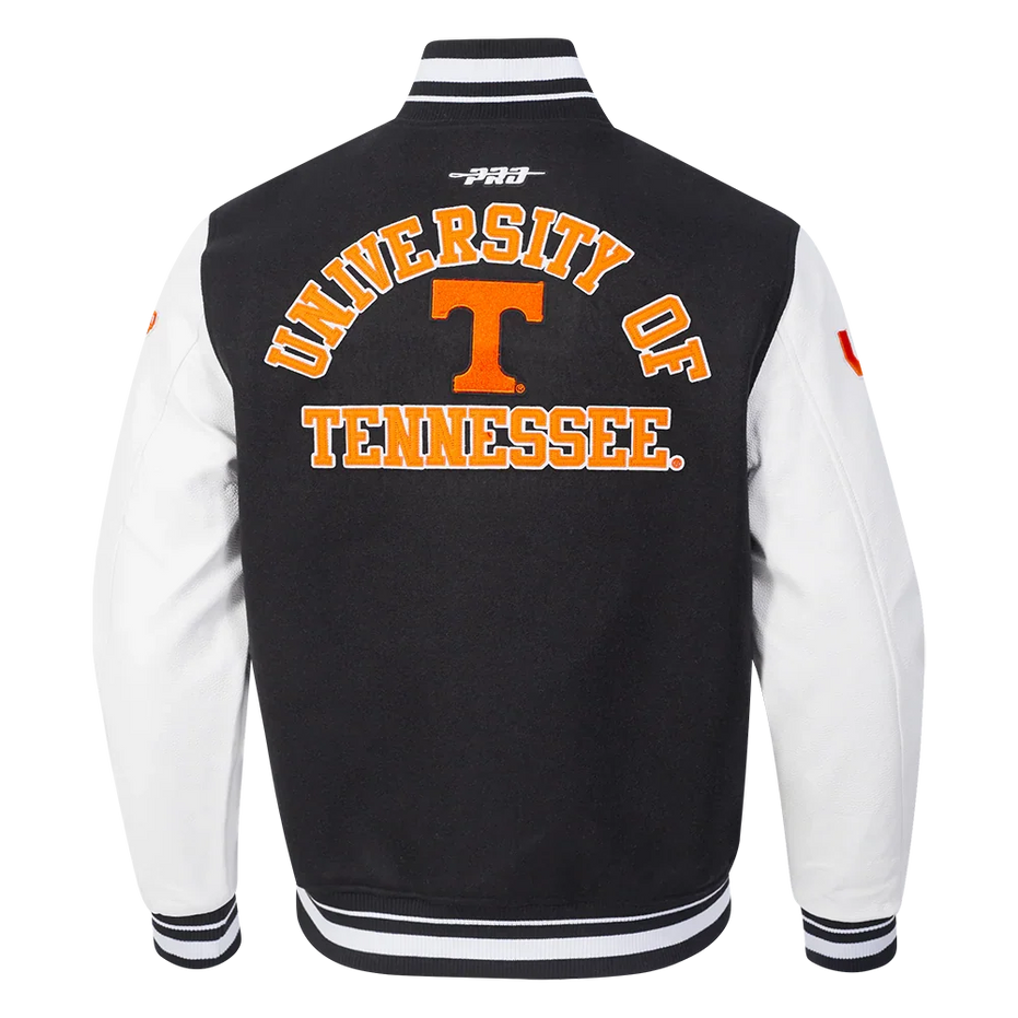 Tennessee Volunteers - NCAA University of Tennessee Classic Men's Rib Wool Varsity Jacket