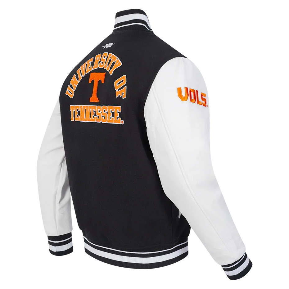 Tennessee Volunteers - NCAA University of Tennessee Classic Men's Rib Wool Varsity Jacket