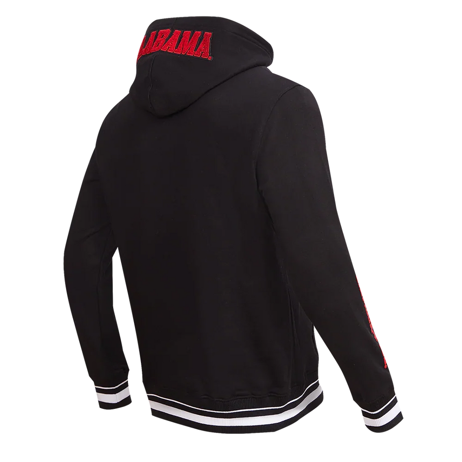 Alabama Crimson Tide - NCAA University of Alabama Classic Stacked Logo Fleece Pullover Hoodie