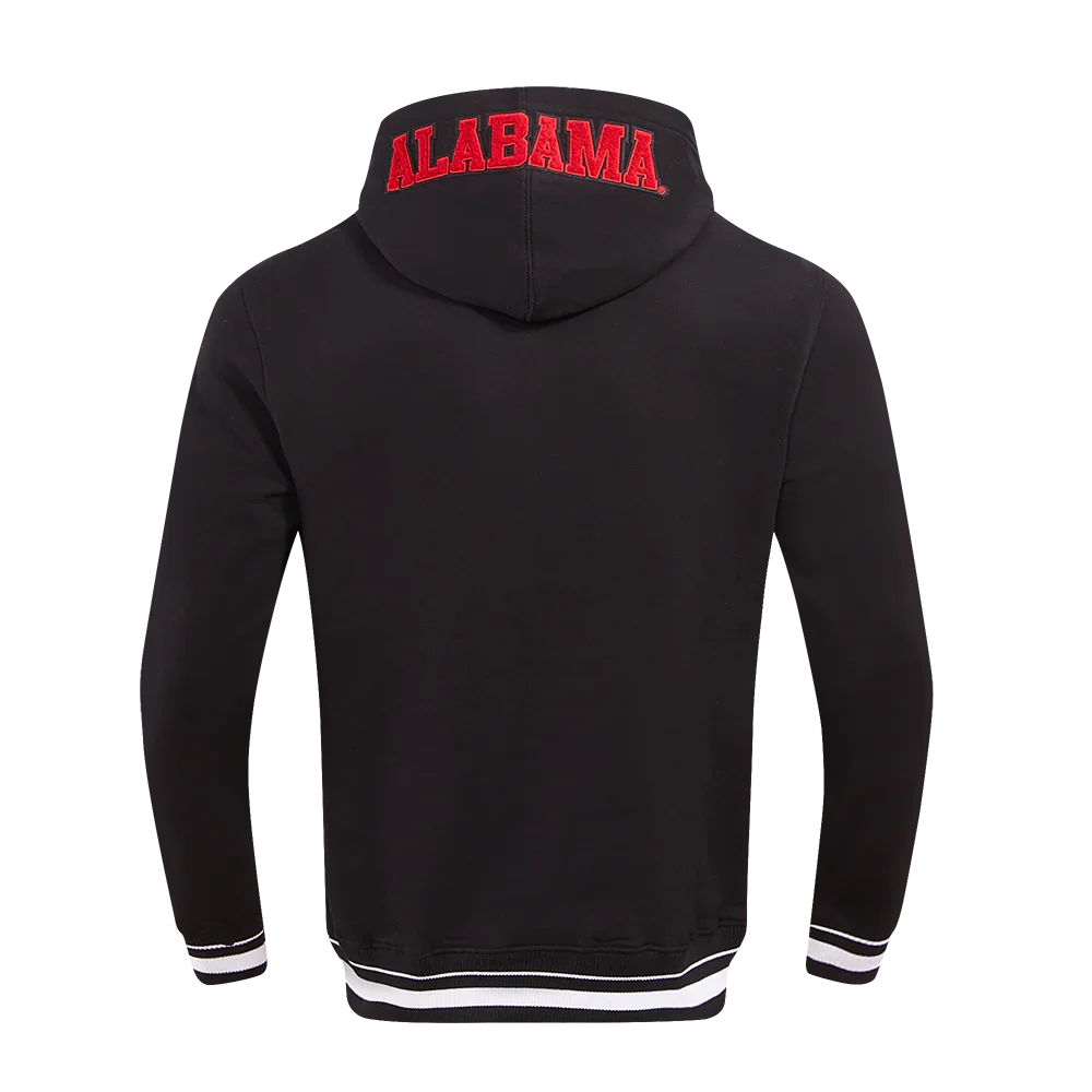 Alabama Crimson Tide - NCAA University of Alabama Classic Stacked Logo Fleece Pullover Hoodie