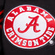 Alabama Crimson Tide - NCAA University of Alabama Classic Stacked Logo Fleece Pullover Hoodie