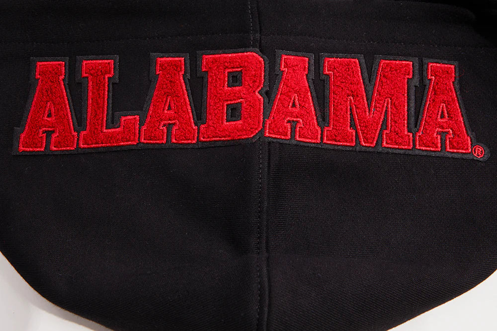 Alabama Crimson Tide - NCAA University of Alabama Classic Stacked Logo Fleece Pullover Hoodie