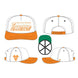 Tennessee Volunteers - Vintage White Drop Shadow Hitch RF Hat