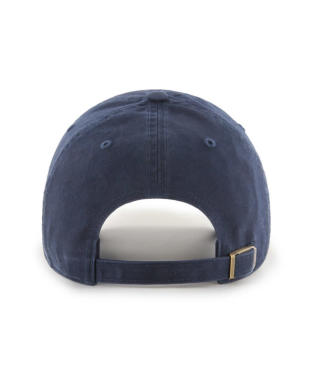 Auburn Tigers - Vin Navy Clean Up With No Loop Label Clean Up All Hat, 47 Brand
