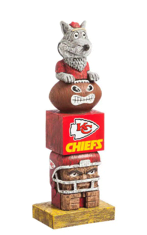 Kansas City Chiefs - NFL Team Totem Pole