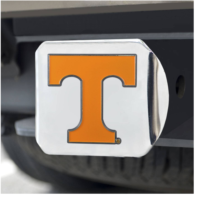 Tennessee Volunteers - Chrome Color Hitch Cover
