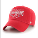 Atlanta Braves - World Series Champions Red Clean Up Hat, 47 Brand